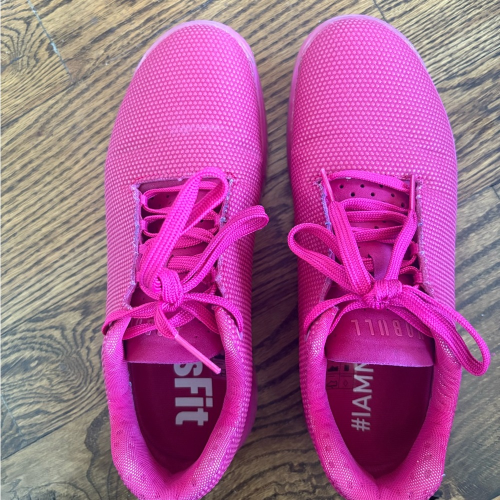 NOBULL Hot Pink Unisex CrossFit Outwork Training Shoes